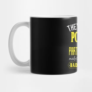 They call me pop pop because partner in crime makes me sound like a bad influence..fathers day gift idea Mug